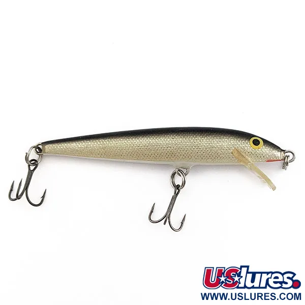  Rapala Original Floater F9, S (Silver), 4 г, воблер #20008