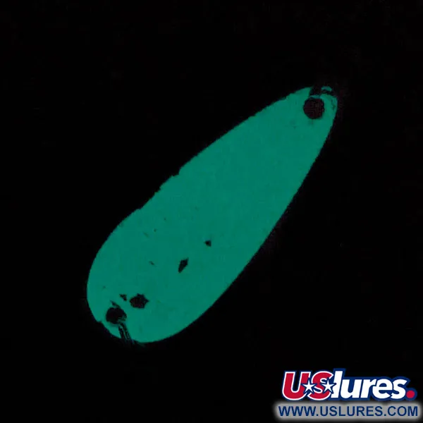 Worth Chippewa Steel Spoon Glow, білий Glow - світиться у темряві, 6 г, блесна коливалка (колебалка) #20020