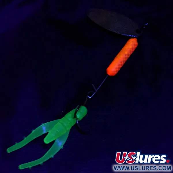 Yakima Bait Worden’s Original Rooster Tail UV, золото/срібло/рожевий, 7 г, блешня оберталка (вертушка) #20055