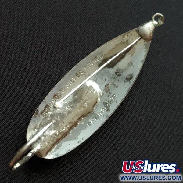  Johnson Silver Minnow, срібло, 14 г, блесна коливалка (колебалка) #20057