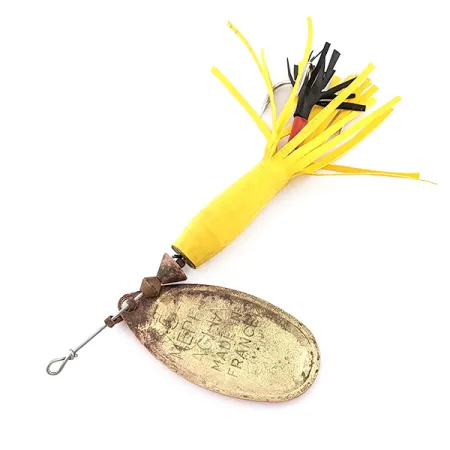 Mepps Flying C, рожевий/жовтий, 24 г, блешня оберталка (вертушка) #20058