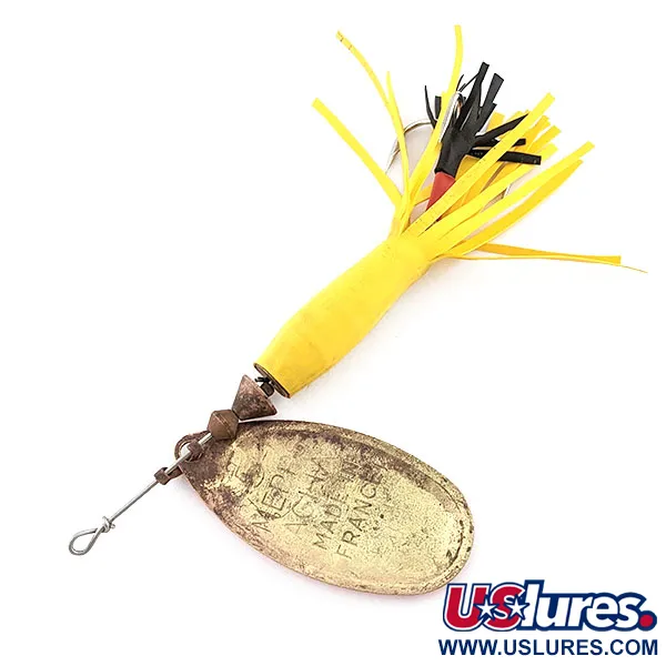  Mepps Flying C, рожевий/жовтий, 24 г, блешня оберталка (вертушка) #20058