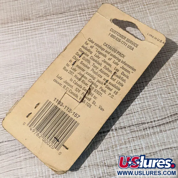  Luhr Jensen Hus-Lure, red, 2 г, блесна коливалка (колебалка) #20062