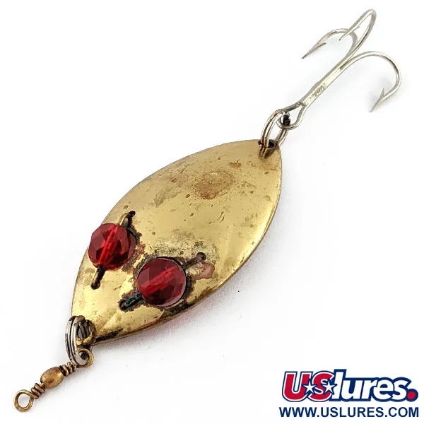 Hofschneider Red Eye Junior, золото/червоні очі, 13 г, блесна коливалка (колебалка) #20063