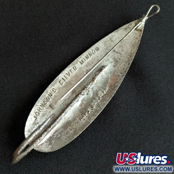  Незачіпляйка Johnson Silver Minnow, нікель, 21 г, блесна коливалка (колебалка) #20065