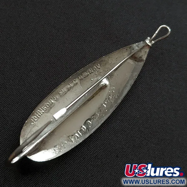  Незачіпляйка Johnson Silver Minnow, нікель, 9 г, блесна коливалка (колебалка) #20067