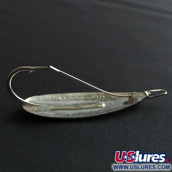  Незачіпляйка Johnson Silver Minnow, нікель, 9 г, блесна коливалка (колебалка) #20067