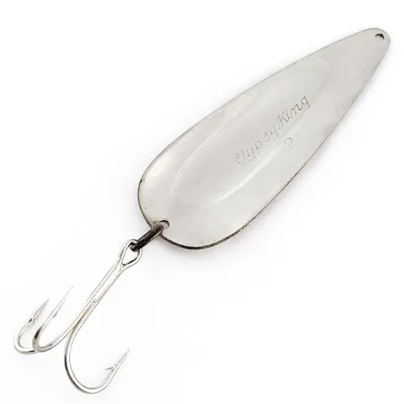 Weller Gypsy King 2, нікель/білий/червоний, 21 г, блесна коливалка (колебалка) #20070