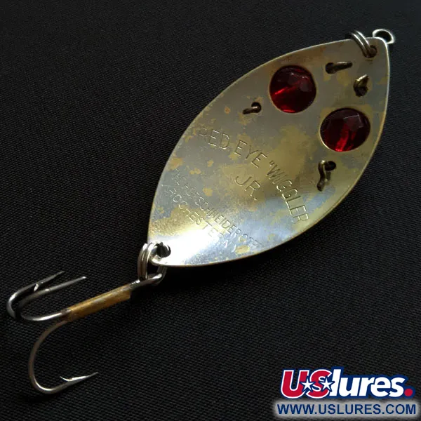 Hofschneider Red Eye Junior, нікель/латунь, 11 г, блесна коливалка (колебалка) #20072