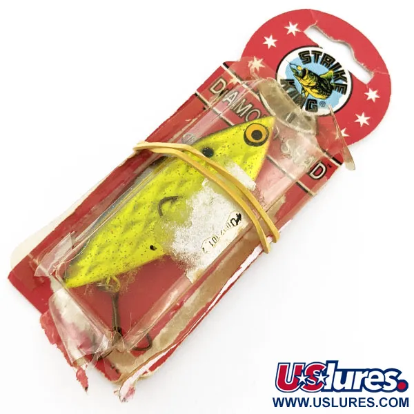  Strike King Diamond Shad , жовтий UV, 14 г, воблер #20078