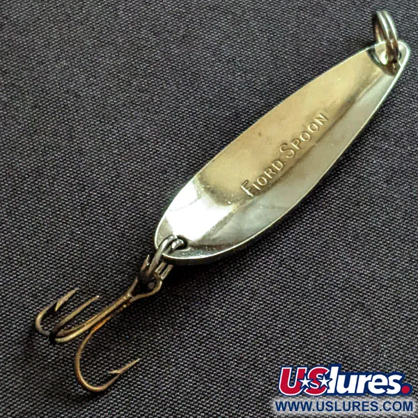 Acme Fiord Spoon, нікель/помаранчевий, 7 г, блесна коливалка (колебалка) #20089