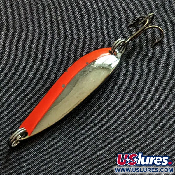 Acme Fiord Spoon, нікель/помаранчевий, 7 г, блесна коливалка (колебалка) #20089