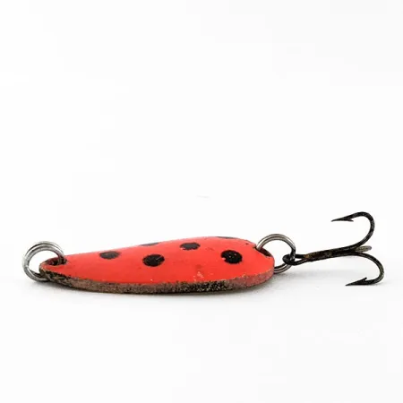 Luhr Jensen Rocket 88 UV, латунь/чорний/червоний UV, 9 г, блесна коливалка (колебалка) #20095