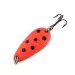  Luhr Jensen Rocket 88 UV, латунь/чорний/червоний UV, 9 г, блесна коливалка (колебалка) #20095