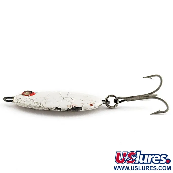  Bomber Slab Spoon, білий, 21 г, блесна коливалка (колебалка) #20113
