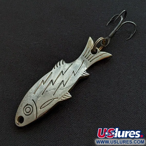  Atlantic Lures Golden Wobble-Fish, золото/нікель, 7 г, блесна коливалка (колебалка) #20128