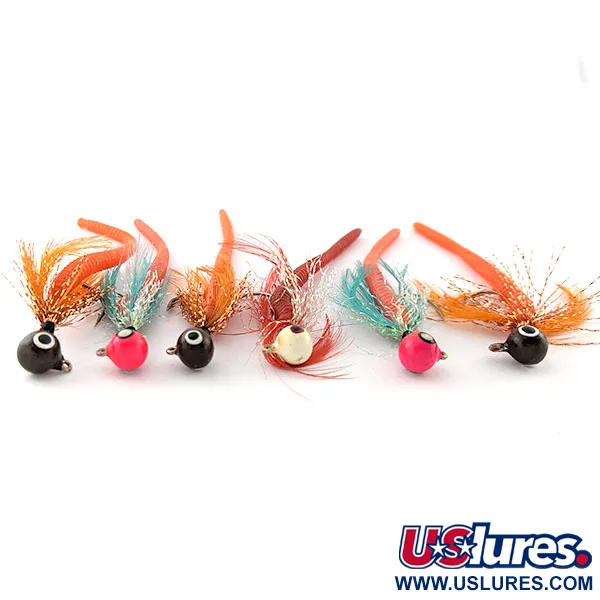 Mister Twister Steelhead and Trout jig, джиг-головка із силіконом 6 штук