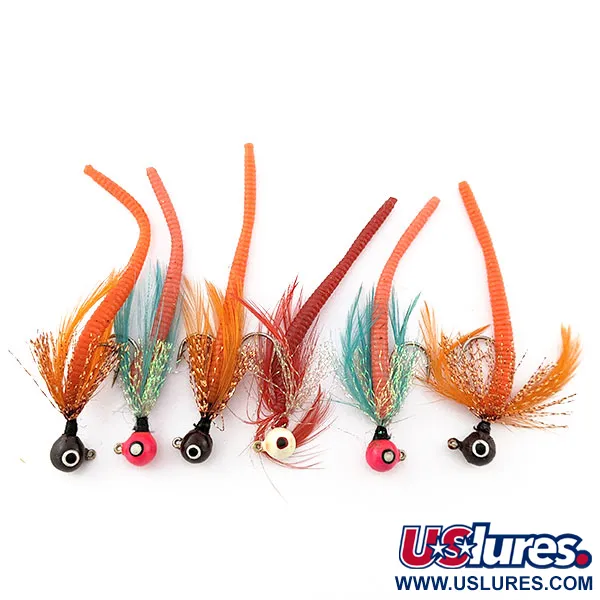 Mister Twister Steelhead and Trout jig, джиг-головка із силіконом 6 штук