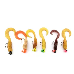 Mister Twister Curly Tail Jig, 6 штук
