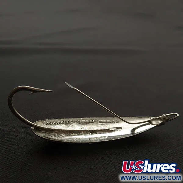  Незачіпляйка Johnson Silver Minnow UV, жовтий UV/нікель, 21 г, блесна коливалка (колебалка) #20164