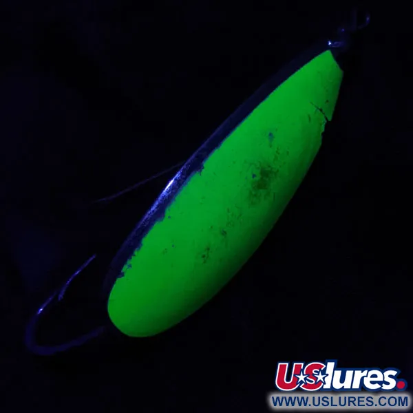  Незачіпляйка Johnson Silver Minnow UV, жовтий UV/нікель, 21 г, блесна коливалка (колебалка) #20164