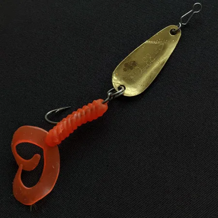 Luhr Jensen Rocket 88, золото/жовтий/червоний, 2,5 г, блесна коливалка (колебалка) #20166