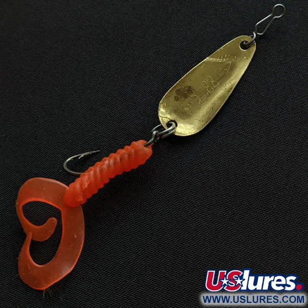 Luhr Jensen Rocket 88, золото/жовтий/червоний, 2,5 г, блесна коливалка (колебалка) #20166