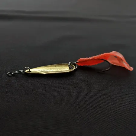 Luhr Jensen Rocket 88, золото/жовтий/червоний, 2,5 г, блесна коливалка (колебалка) #20166