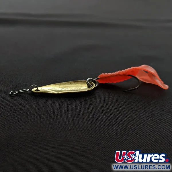 Luhr Jensen Rocket 88, золото/жовтий/червоний, 2,5 г, блесна коливалка (колебалка) #20166