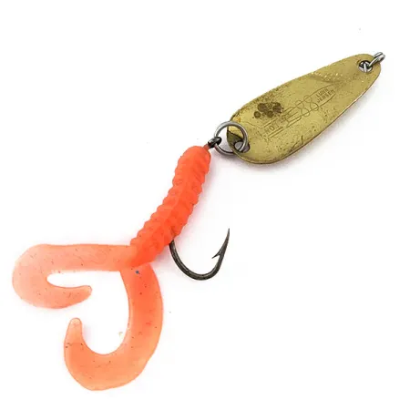 Luhr Jensen Rocket 88, золото/жовтий/червоний, 2,5 г, блесна коливалка (колебалка) #20166