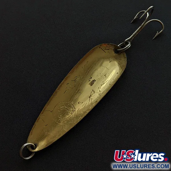 Other Fidler's Old Killer #2 spoon lure, латунь/білий/червоний, 28 г, блесна коливалка (колебалка) #20172