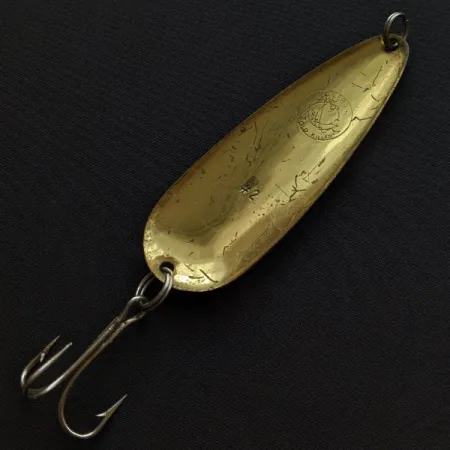Other Fidler's Old Killer #2 spoon lure, латунь/білий/червоний, 28 г, блесна коливалка (колебалка) #20172