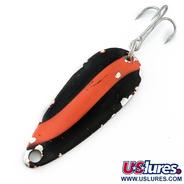 Worth Chippewa Steel Spoon, червоний/чорний/нікель, 6 г, блесна коливалка (колебалка) #20178