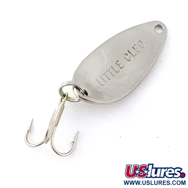 Acme Little Cleo, нікель/зелений/UV, 3,5 г, блесна коливалка (колебалка) #20181
