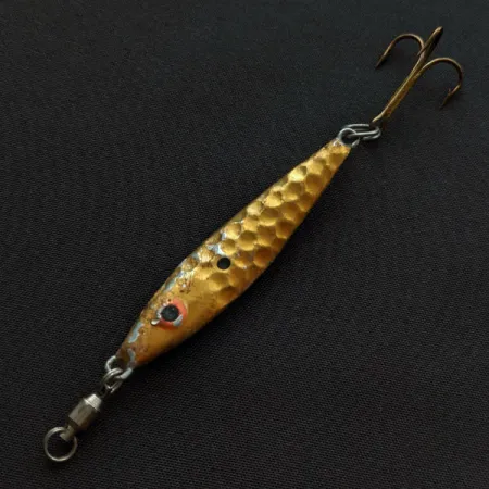 Mann's Bait  Mann's Mann-O-Lure Hammered, пількер, золото, 17 г, блесна коливалка (колебалка) #20186