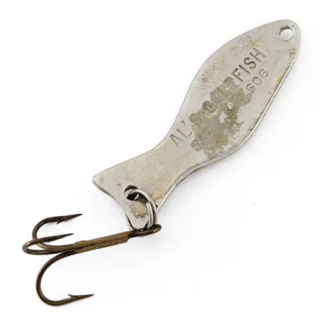 Al's gold fish, нікель, 7 г, блесна коливалка (колебалка) #20223