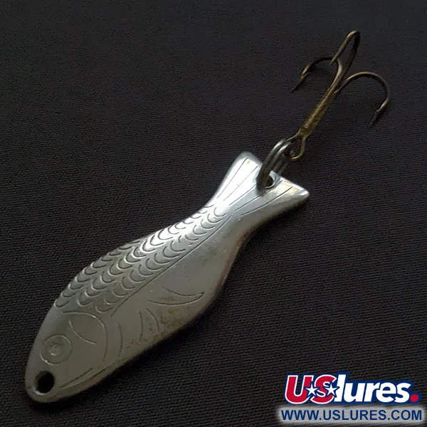 Al's gold fish, нікель, 7 г, блесна коливалка (колебалка) #20223
