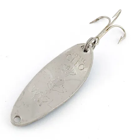 Seneca Little Cleo (Hula Girl), нікель/синій, 10 г, блесна коливалка (колебалка) #20235