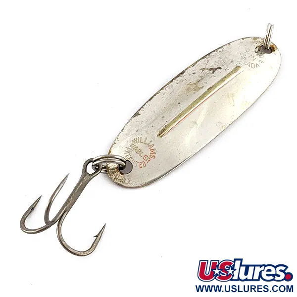 Williams Wabler W40, срібло, 7 г, блесна коливалка (колебалка) #20239