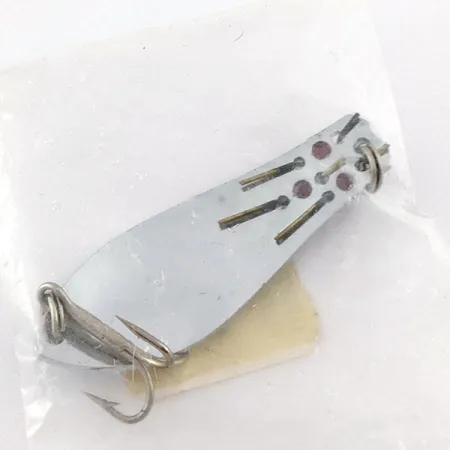 Herter's Canadian Spoon, нікель/червоний очі, 7 г, блесна коливалка (колебалка) #20256