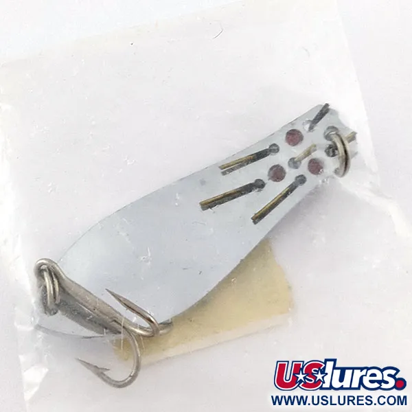 Herter's Canadian Spoon, нікель/червоний очі, 7 г, блесна коливалка (колебалка) #20256