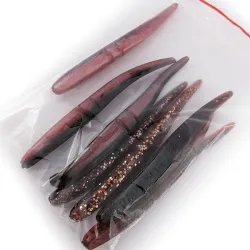 Lunker City Baby Slug-Go 4.5, 8 штук