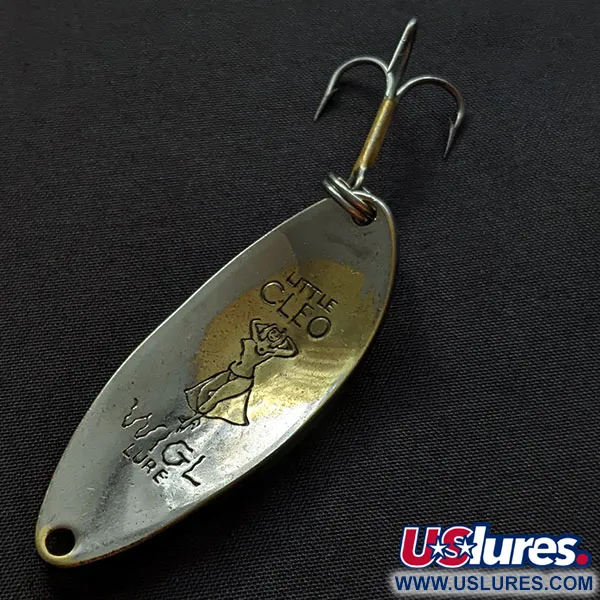Seneca Little Cleo (Hula Girl), нікель/золото, 18 г, блесна коливалка (колебалка) #20314