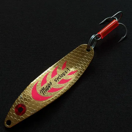 Mepps Syclops 1, золото, 12 г, блесна коливалка (колебалка) #20324