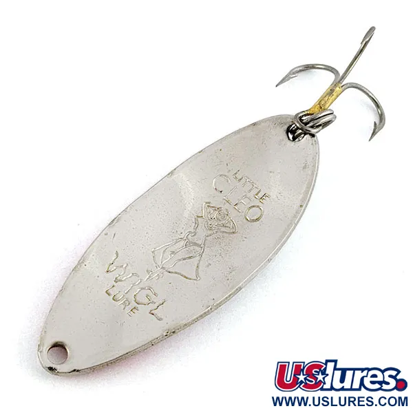 Seneca Little Cleo (Hula Girl), білий перли/червоний/нікель, 14 г, блесна коливалка (колебалка) #20325