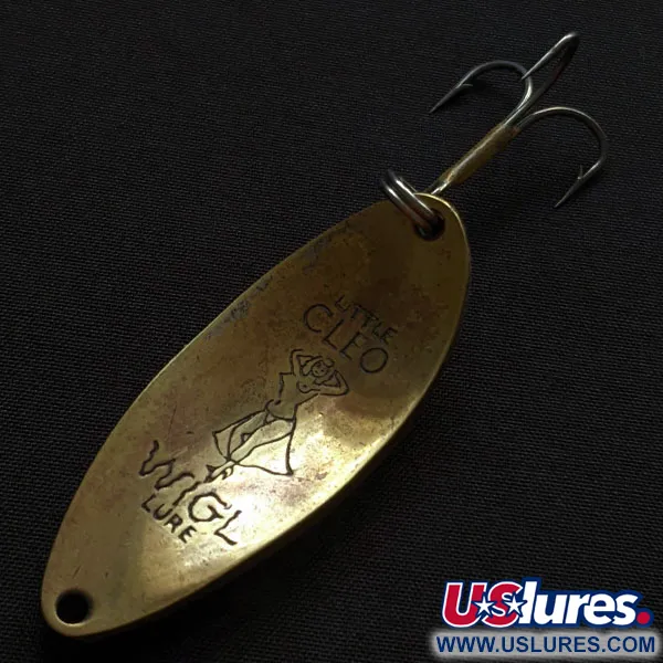 Seneca Little Cleo (Hula Girl), золото, 18 г, блесна коливалка (колебалка) #20326