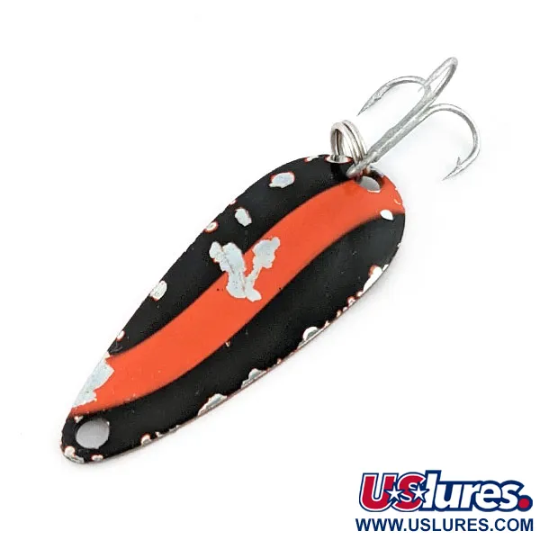 Worth Chippewa Steel Spoon, червоний/чорний/нікель, 6 г, блесна коливалка (колебалка) #20331