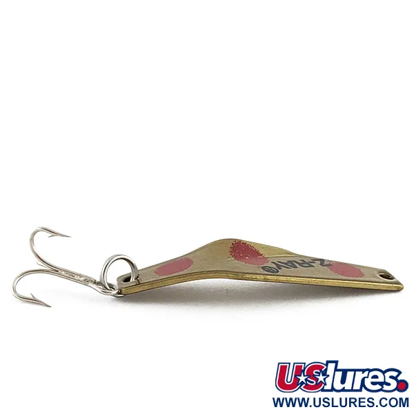 Z-RAY Lures Z-Ray Model 120, Brass with Red Spots, 7 г, блесна коливалка (колебалка) #20341