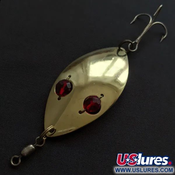 Hofschneider Red Eye Wiggler, золото/червоні очі, 25 г, блесна коливалка (колебалка) #20372