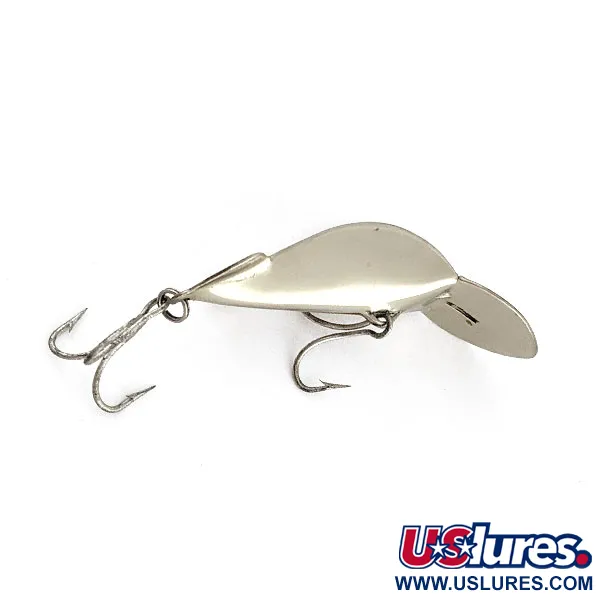Buck Perry spoonplug, нікель, 7 г, блесна коливалка (колебалка) #20400